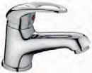 faucet, chrome Sin equipo Without equipment 01ZAM400CR 46,51 Con equipo G ** With equipment G ** 01ZAM401CR 52,91 150±15