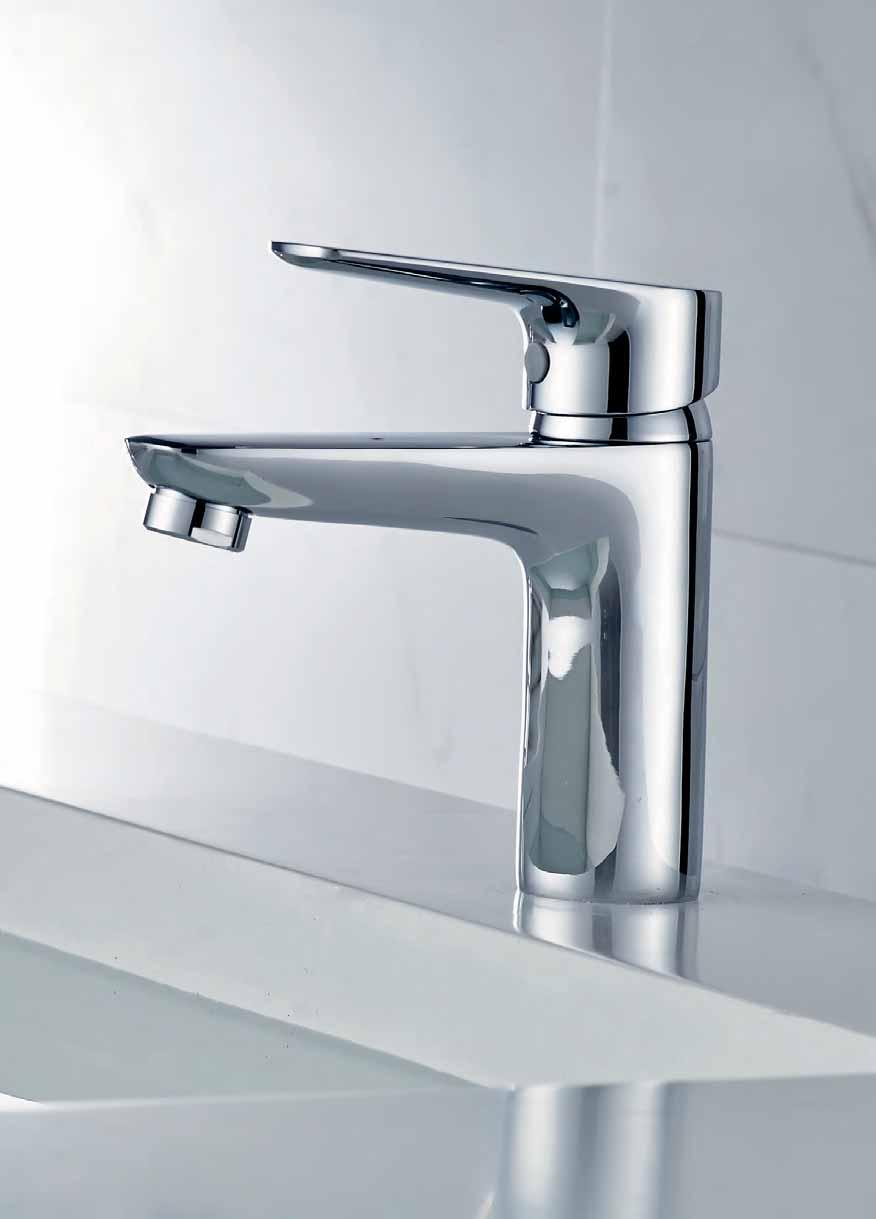 LILE Griferia de baño premium Bathroom faucets premium Monomando lavabo cromo * Single lever basin faucet, chrome *