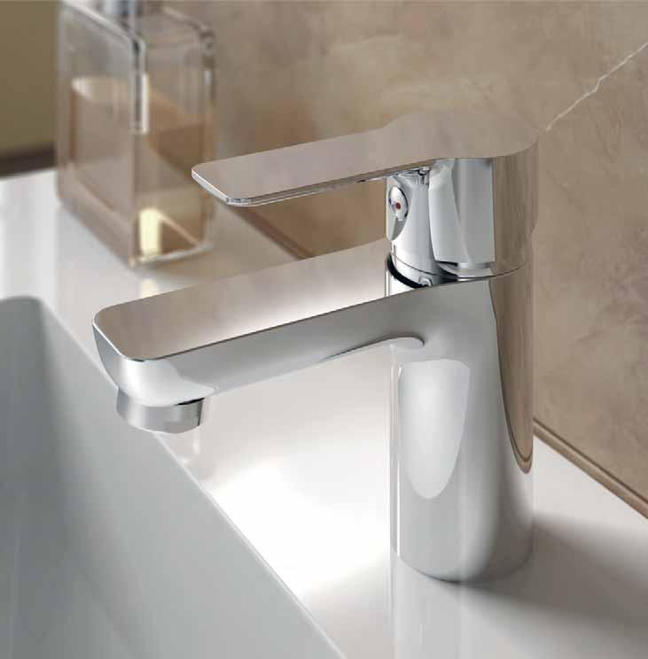 SKY Griferia de baño premium Bathroom faucets premium Monomando ducha cromo Single lever shower faucet, chrome 150±15 141 Ø70 136 98 Sin equipo Without equipment 01SKY300CR