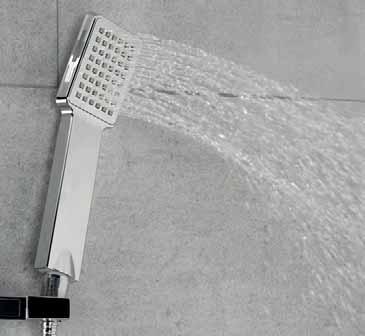 Jet C y set de ducha Artic-E 3 ways concealed shower mixer set with wall shower head Atlas C25 (25 X 25 cm), 3 jets Jet C and shower set Artic-E Con monomando: With single lever mixer: Con monomando: