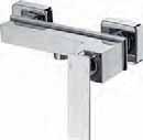 35 Ø35 132 Monomando ducha cromo Single lever shower faucet, chrome 150±15 Ø60 Sin equipo