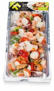 platos de forma rápida, fácil y muy sabrosa 4200 Frutos del mar Sin conchas