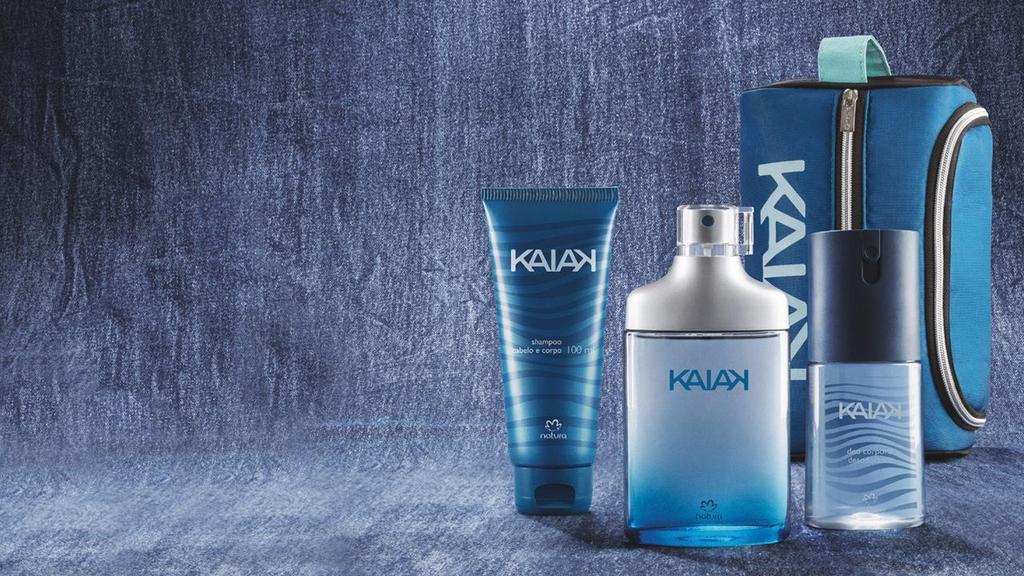 Clásico II Kaiak Clásico, el perfume más elegido por ellos. Para que te acompañe siempre en todos tus movimientos acompañada de un kit de viaje con productos exclusivos, que no te puede perder.