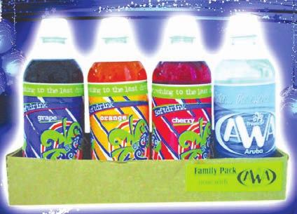 20 Local Dialuna 8 di December 2008 AWEMainta Tropical Bottling Company introduciendo Family Pack Tropical Bottling Company tin un ruman nobo den su famia di Producto, e Family Pack.