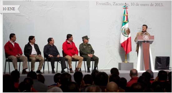Enero, 2012. El Presidente de México ordenó la formulación del Programa Nacional Contra la Sequía.