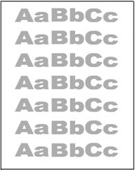 Los ejemplos siguientes ilustran la impresión de un papel de tamaño carta que se ha introducido en la impresora por su borde corto.