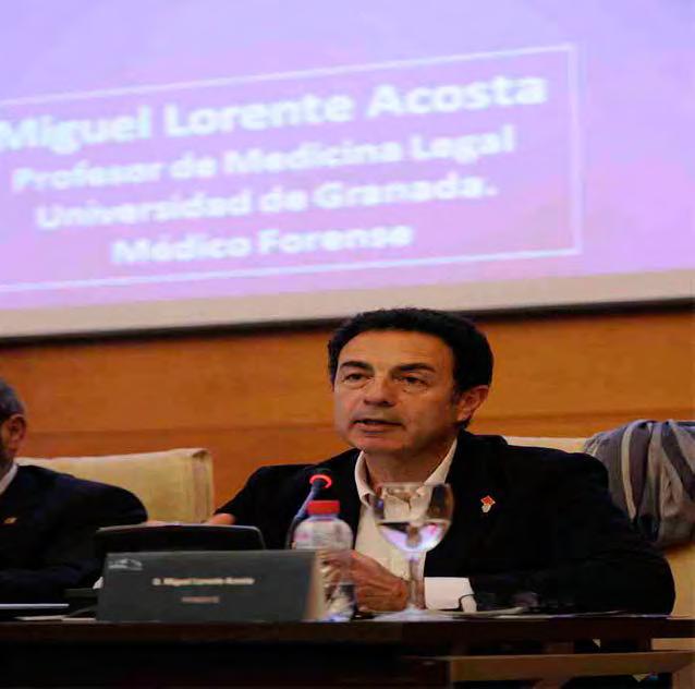 FESTIVIDAD SAN JUAN DE DIOS 2014 Miguel Lorente Profesor y Médico Forense Pronunció una Conferencia dedicada a las mujeres