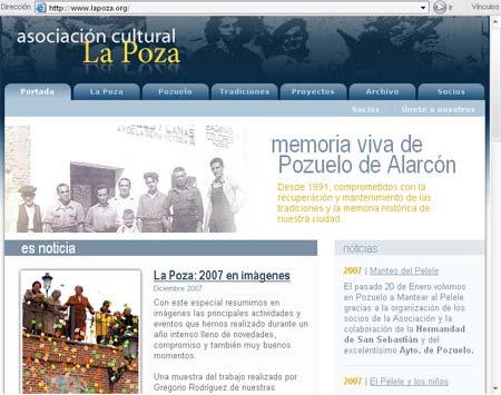 Webs de interés: http://www.lapoza.