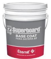 5 ESPECIFICACIÓN TÉCNICA (sb-06) SUPERBOARD BASECOAT. Material a base de polímeros acrílicos compatible con cemento portland.
