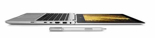 Diseño Elite Premium La belleza, durabilidad y funcionalidad se unen como nunca antes. El HP EliteBook x360 compacto y elegante, con cortes de diamante sobre un monobloque de aluminio.