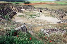 a) Caminos romanos realizados en piedra