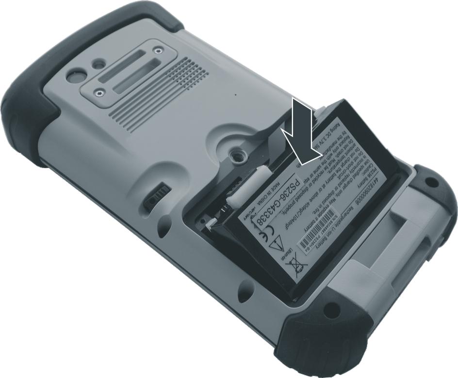 Preparar el dispositivo para usarlo Colocar la tarjeta SIM y la batería Para colocar la batería, ponga la parte inferior de la batería