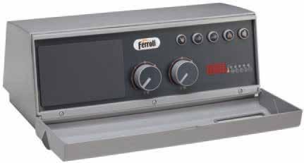 Paneles de control disponibles Código Producto Observaciones C16015180 Panel control termostático BT C16015190 Panel control termostático BT 3 etapas C16015150 Panel