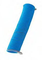 ESPIRAL DE POLIAMIDA 12 Polyamide 12 spiral hoses with fittings Tubo en color azul FACTOR DE CORRECCIÓN DE LA PRESIÓN INDICADA EN TABLA, EN FUNCIÓN DE LA TEMPERATURA Ø TUBO EXT X INT (MM) PRESIÓN DE