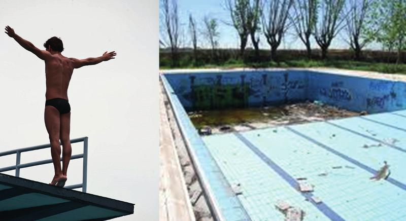 El Deportista En lugar de saltar, se arrodilló Un joven que fue criado como ateo estaba entrenando para salto ornamental a nivel olímpico.