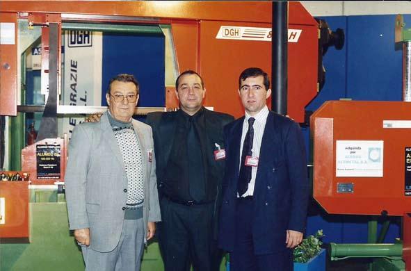 ADIMRA - Asociación Argentina de Fabricantes de Máquinas-Herramienta, Accesorios y Afines (AAFMHA) Con mi padre, Domingo, y mi socio, Nicolás.