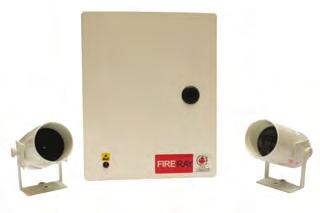 Equipos convencionales Detectores lineales de humo F000C F000C Barrera de detección lineal de humos emisor / receptor independientes Barrera de detección de humos de tipo lineal para sistemas
