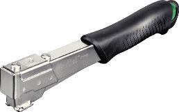 Grapadora/rapadora de martillo/rapas Grapadora R23/R33 : de acero, fácil de manejar y sin contraolpe, con carador inferior para trabajar de forma sencilla.