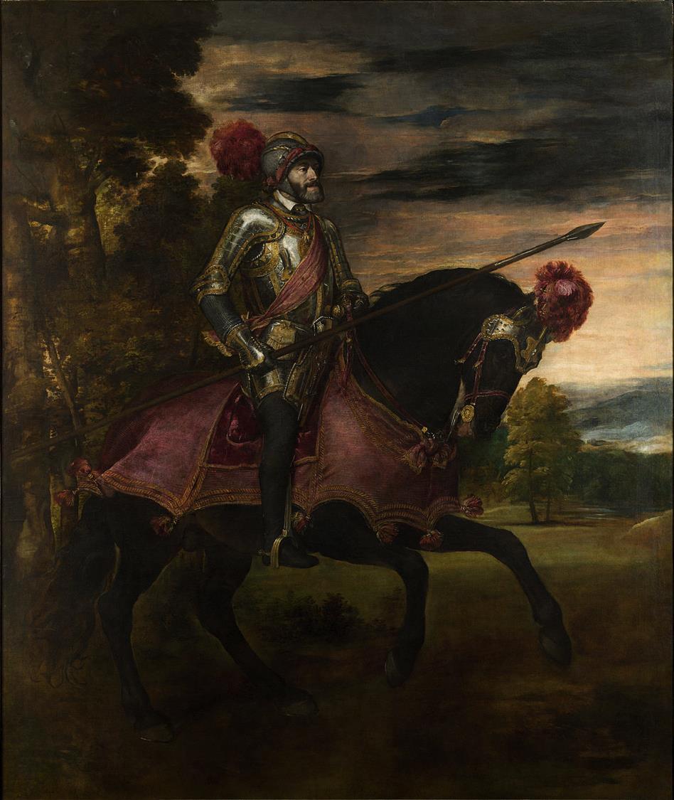 Tiziano Retrato de Carlos V en