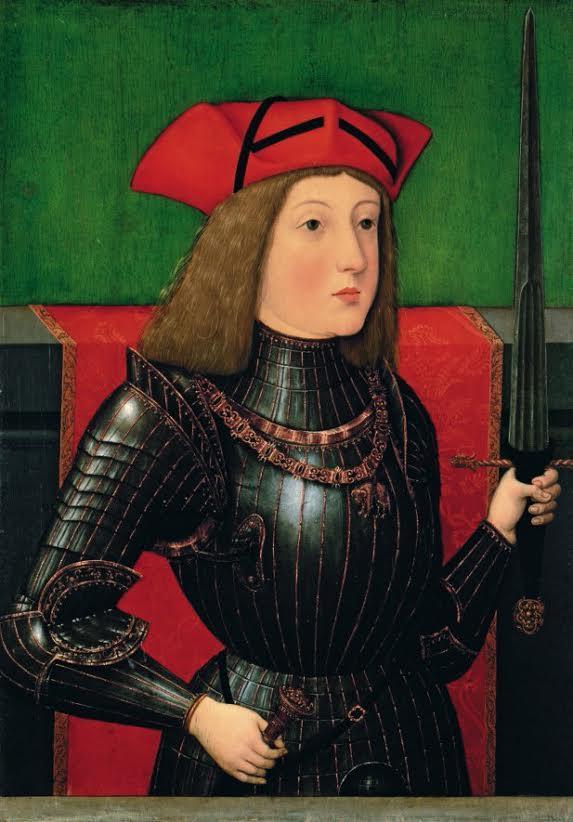 Anónimo Retrato de Carlos de Habsburgo con 7 años
