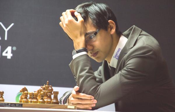 O site do Xadrez -29/35 Norway Chess R8: Karjakin toma el mando 13/06/2014 Grischuk no consiguió convertir su peón de ventaja contra Giri, al igual que Aronian que Aronian contra