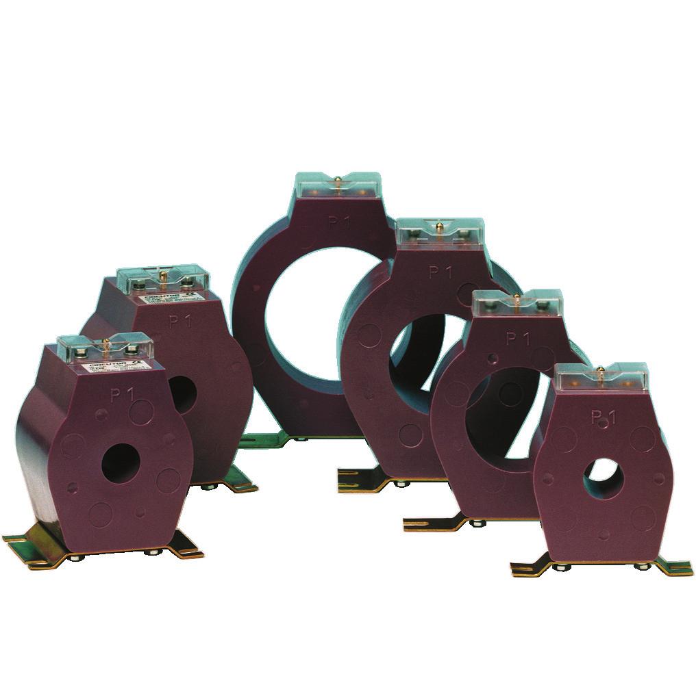 Transformadores de protección TRM Transformadores encapsulados en resina para medida Tipo a b c d e f g h i j l m