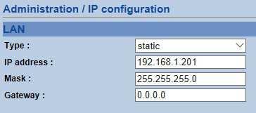 Podemos definir dos direcciones: Source IP 1 y Source IP 2 