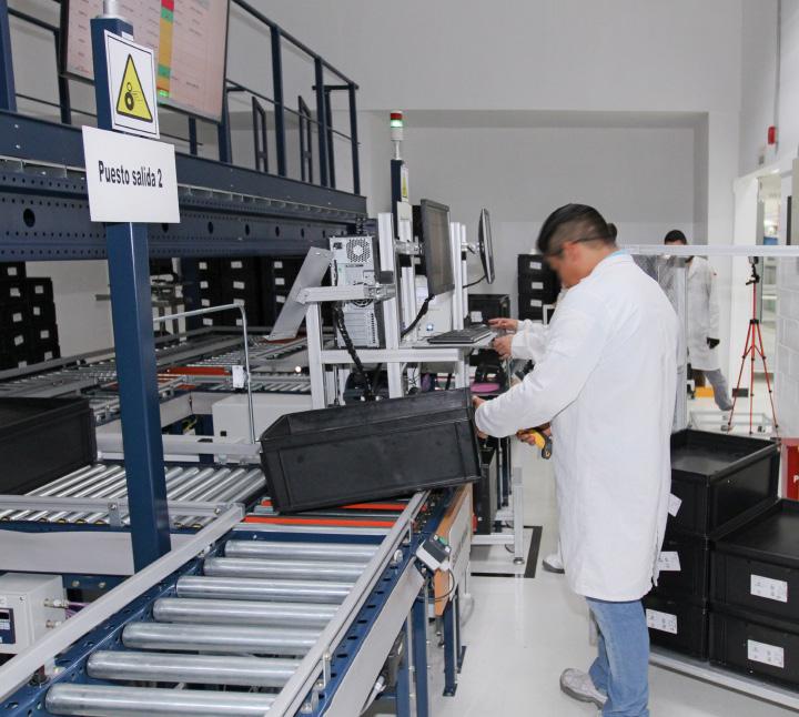 Beneficios para Continental - Aprovechamiento de la superficie: el almacén de Continental en Planta Periférico (Guadalajara) tiene una capacidad de almacenaje de 3.