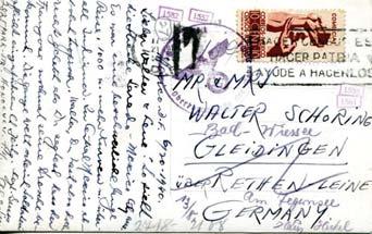 20 de junio de 1940 La tarjeta fue revisada por la censura alemana