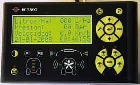 Se dispone de 3 versiones: HC 3300 Además de ser la caja estándar de control para los reguladores eléctricos, el HC 3300 puede equiparse con dos sensores de vegetación.
