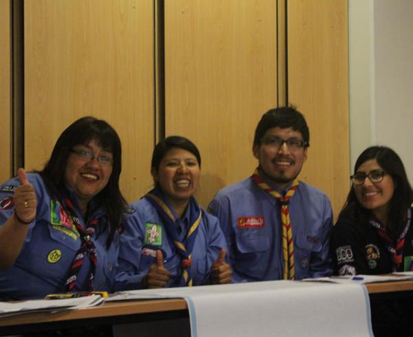 18 scout.org.pe/infoscout Indaba Regional en Arequipa: Estamos aquí!