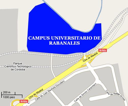 Campus de Rabanales Carretera N-IV A, Km. 396,4 Código Postal 14071- Córdoba Teléfono: 957 218000 Fax: 957 218030 Página web: http://www.uco.es Correo electrónico: serviciosgenerales@uco.