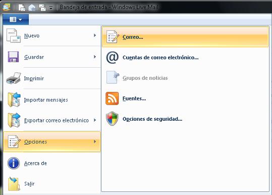 4. Como configurar nuestra nueva firma en Windows Live Mail Antes de empezar con la