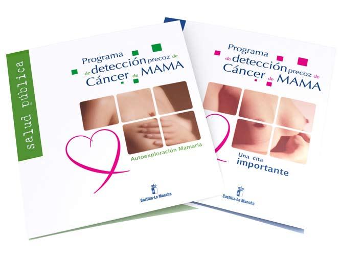 Detección precoz de cáncer de mama Descripción Programa destinado a la detección precoz de cáncer de mama mediante la realización de mamografía bilateral con periodicidad bienal.