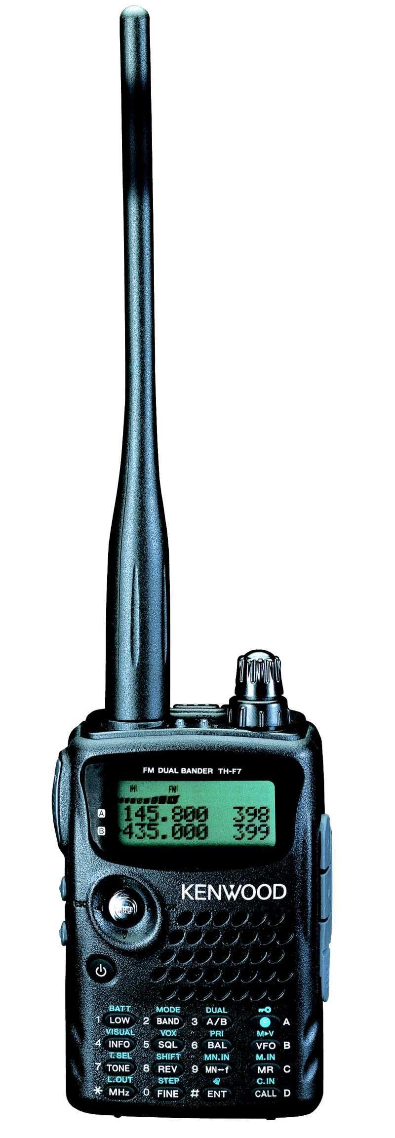 TH-F7E Transceptor Portátil Doble Banda FM Lista de Precios CONSULTAR DESCUENTOS COMERCIALES Modelo TH-F7EE Potencia Rango Frecuencias VHF UHF 5 / 2 / TX-RX TX/RX 0,5 W 144-146 MHz 430-440 MHz (13,8