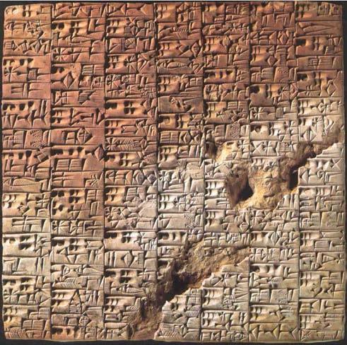 Escritura cuneiforme,