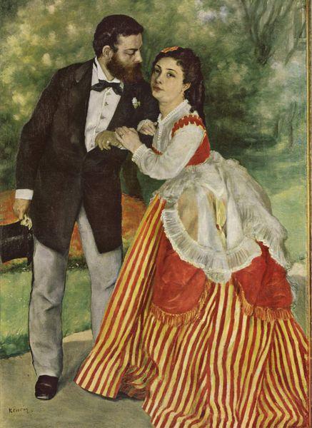 El matrimonio Sisley (1868)