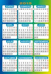 Calendarios de Bolsillo