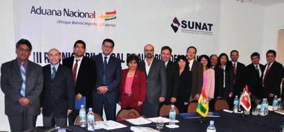 En la ciudad de Santa Cruz de la Sierra-Bolivia, el 22 de mayo de 2014, se realizó la III Reunión Bilateral de Autoridades Aduaneras de la Superintendencia Nacional de Aduanas y Administración