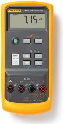 Calibradores de bucle Fluke 715, 707 y 705 Instrument CarePlan Los calibradores de bucle de Fluke son confiables y precisos.