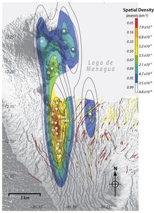 8. Investigación de modelos sísmicos y volcánicos de la corteza en Managua (Univ.