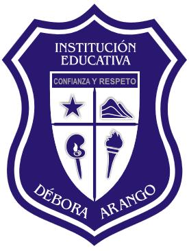 NUESTRO ESCUDO Para interpretar el escudo de la I.E. Débora Arango Pérez, es necesario, a parte de los tratados heráldicos, adentrarse en el horizonte institucional donde se fundamentan los ideales de la escuela que soñamos.