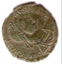 316 SIGLO V HONORIO Flavius Honorius. Emperador del Imperio de Occidente.