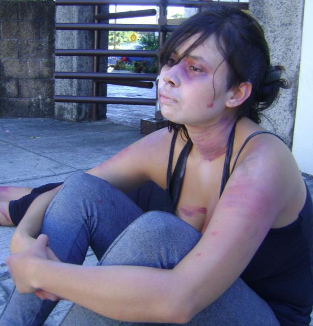 Casos de violencia intrafamiliar según la PNC de enero a marzo de 2012.