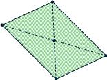 ACTIVIDAD 13 Primer grado Arrastra un vértice del paralelogramo con el puntero y describe lo que sucede: El punto de intersección de las diagonales es el centro del paralelogramo.