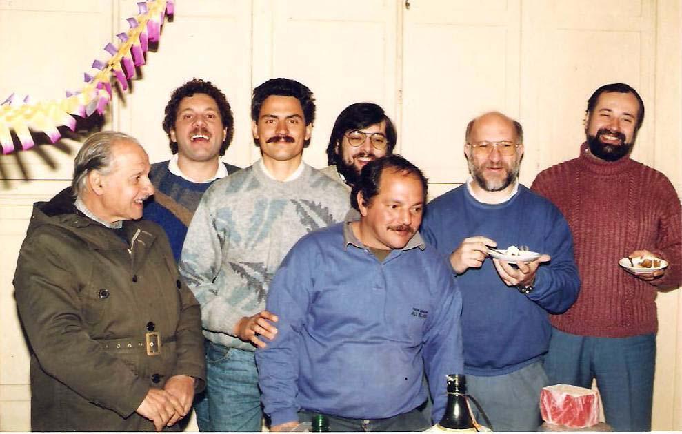 Carlos Fuentes, Santiago Sebastiani, Alberto Espinach Ros y José Mestre.