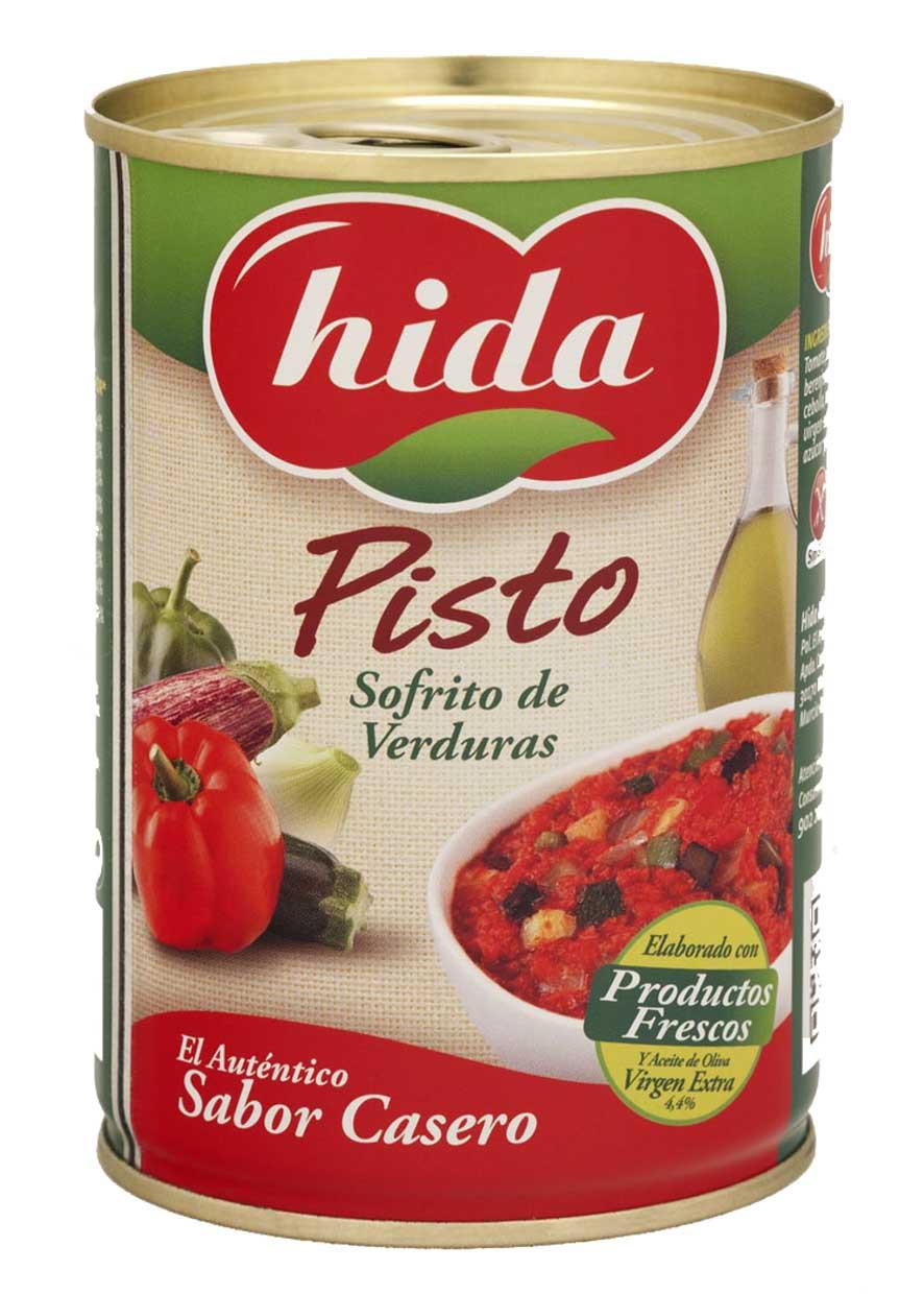 PISTO DE VERDURAS Elaborado a partir de calabacín, berenjena, pimiento, cebolla y las mejores variedades de tomate,