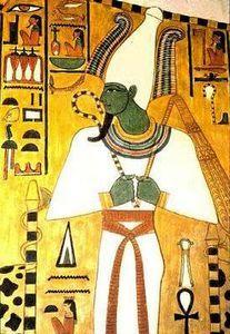 En qué lugar residía el dios Osiris?