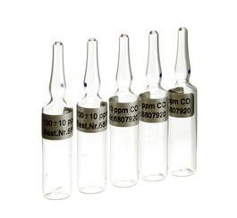 de prueba ST-69-2006 Las ampollas de gas de prueba se usan junto con la botella de calibración Están disponibles para diversos