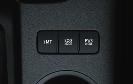 con el imt (Transmisión Manual Inteligente), mejora en el consumo de combustible (EC) o agilidad en la aceleración
